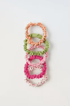 Niños ZARA 1½ - 6 Años·Accesorios|6 - 14 Años·Accesorios<PACK CINCO COLETEROS FINOS FRUTAS