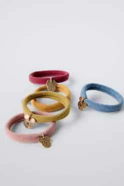 Niños ZARA 1½ - 6 Años·Licencias|1½ - 6 Años·Accesorios<PACK CINCO COLETEROS MICKEY AND MINNIE MOUSE © DISNEY