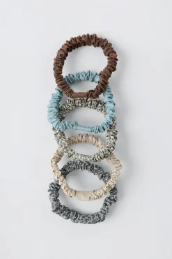 Niños ZARA 1½ - 6 Años·Accesorios|6 - 14 Años·Accesorios<PACK CINCO GOMAS ANIMAL PRINT