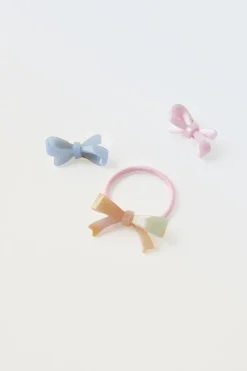 Niños ZARA 1½ - 6 Años·Accesorios|6 - 14 Años·Accesorios<PACK COLETERO Y PINZAS LACITOS