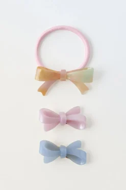 Niños ZARA 1½ - 6 Años·Accesorios|6 - 14 Años·Accesorios<PACK COLETERO Y PINZAS LACITOS