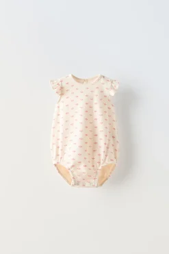 Niños ZARA 0 - 6 Meses·Bodies / Camisas|0 - 6 Meses·Ropa Interior / Pijamas<PACK DOS BODIES VOLANTES