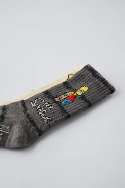 Niños ZARA 1½ - 6 Años·Licencias|1½ - 6 Años·Ropa Interior / Calcetines<PACK DOS CALCETINES BART THE SIMPSONS ™ MATT GROENING