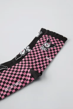 Niños ZARA 1½ - 6 Años·Licencias|1½ - 6 Años·Ropa Interior / Calcetines<PACK DOS CALCETINES KUROMI © SANRIO