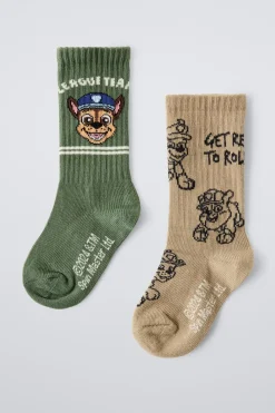 Niños ZARA 1½ - 6 Años·Ropa Interior / Calcetines|1½ - 6 Años·Ropa Interior / Calcetines<PACK DOS CALCETINES PAW PATROL ™