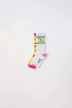 Niños ZARA 1½ - 6 Años·Licencias|1½ - 6 Años·Ropa Interior / Calcetines<PACK DOS CALCETINES SMILEYWORLD ®