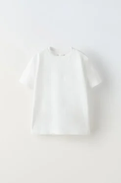 Niños ZARA 6 - 14 Años·Camisetas<PACK DOS CAMISETAS FLAMÉ LISAS