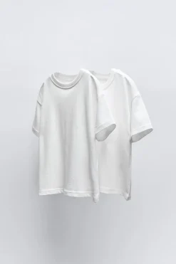 Niños ZARA 1½ - 6 Años·Camisetas|1½ - 6 Años·Camisetas<PACK DOS CAMISETAS LISAS