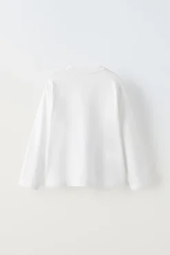 Niños ZARA 6 - 14 Años·Camisetas<PACK DOS CAMISETAS LISAS MANGA LARGA