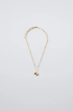 Niños ZARA 1½ - 6 Años·Accesorios|6 - 14 Años·Accesorios<PACK DOS COLLARES CORAZÓN Y PERRO