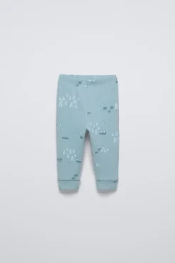 Niños ZARA 0 - 6 Meses·Leggings / Polainas|0 - 6 Meses·Homewear<PACK DOS LEGGING RIB