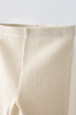 Niños ZARA 0 - 6 Meses·Leggings / Polainas|0 - 6 Meses·Homewear<PACK DOS LEGGING WAFFLE