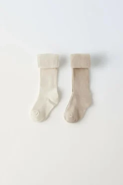 Niños ZARA 1½ - 6 Años·Ropa Interior / Calcetines|6 - 14 Años·Ropa Interior / Calcetines<PACK DOS LEOTARDOS LISOS