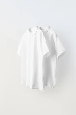 Niños ZARA 6 - 14 Años·Camisetas<PACK DOS POLOS PIQUÉ