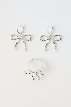 Niños ZARA 1½ - 6 Años·Accesorios|6 - 14 Años·Accesorios<PACK PENDIENTES Y ANILLO LAZO