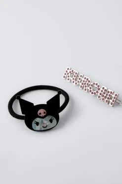 Niños ZARA 1½ - 6 Años·Licencias|1½ - 6 Años·Accesorios<PACK PINZA Y COLETERO KUROMI © SANRIO