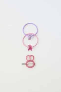 Niños ZARA 1½ - 6 Años·Accesorios|6 - 14 Años·Accesorios<PACK PINZA Y COLETEROS ANIMAL