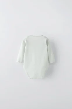 Niños ZARA 1½ - 6 Años·Ropa Interior / Calcetines|1½ - 6 Años·Ropa Interior / Calcetines<PACK TRES BODIES MANGA LARGA ESTAMPADO