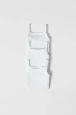 Niños ZARA 1½ - 6 Años·Ropa Interior / Calcetines|0 - 6 Meses·Bodies / Camisas<PACK TRES BODIES TIRANTES
