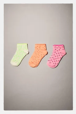 Niños ZARA 1½ - 6 Años·Ropa Interior / Calcetines|6 - 14 Años·Ropa Interior / Calcetines<PACK TRES CALCETINES CORTOS FRUTITAS