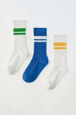 Niños ZARA 1½ - 6 Años·Ropa Interior / Calcetines|6 - 14 Años·Deporte / Jogging<PACK TRES CALCETINES DEPORTIVOS
