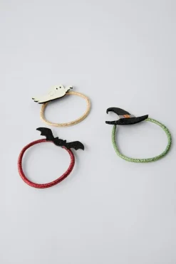 Niños ZARA 1½ - 6 Años·Accesorios|6 - 14 Años·Accesorios<PACK TRES GOMAS BRILLO APLIQUES