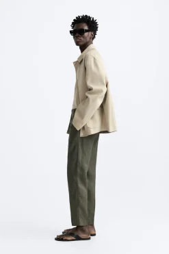 Best PANTALÓN 100% LINO Hombre Pantalones