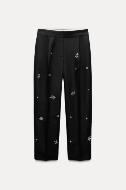 Clearance PANTALÓN ABALORIOS JOYA Mujer Pantalones