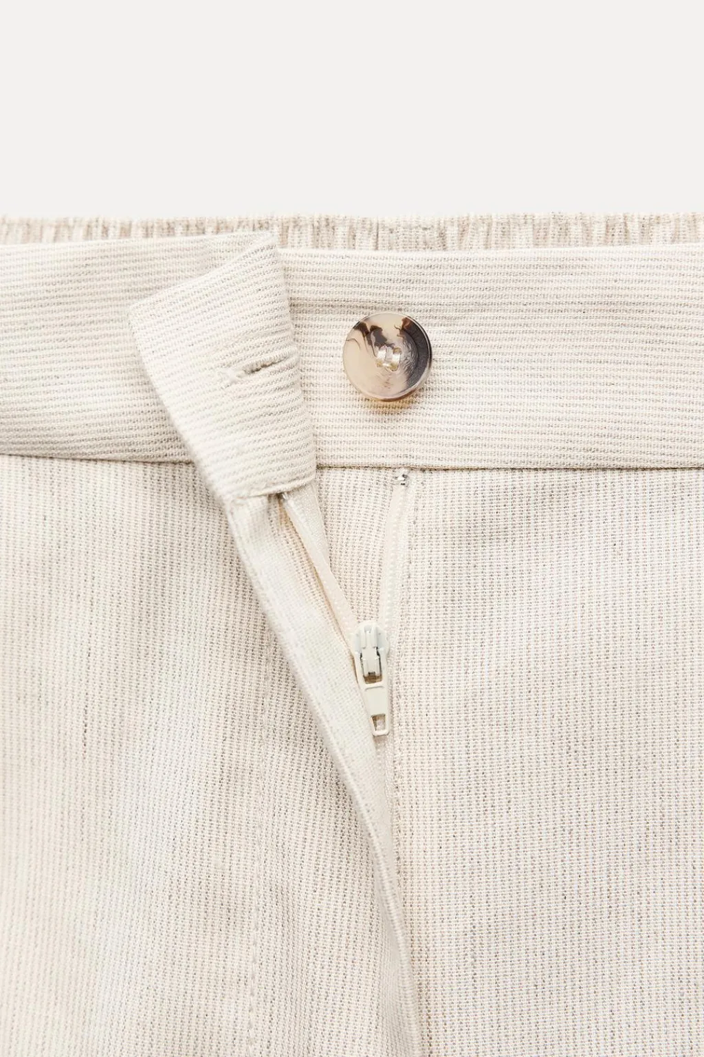 Fashion PANTALÓN ABULLONADO RAYAS ZW COLLECTION Mujer Pantalones