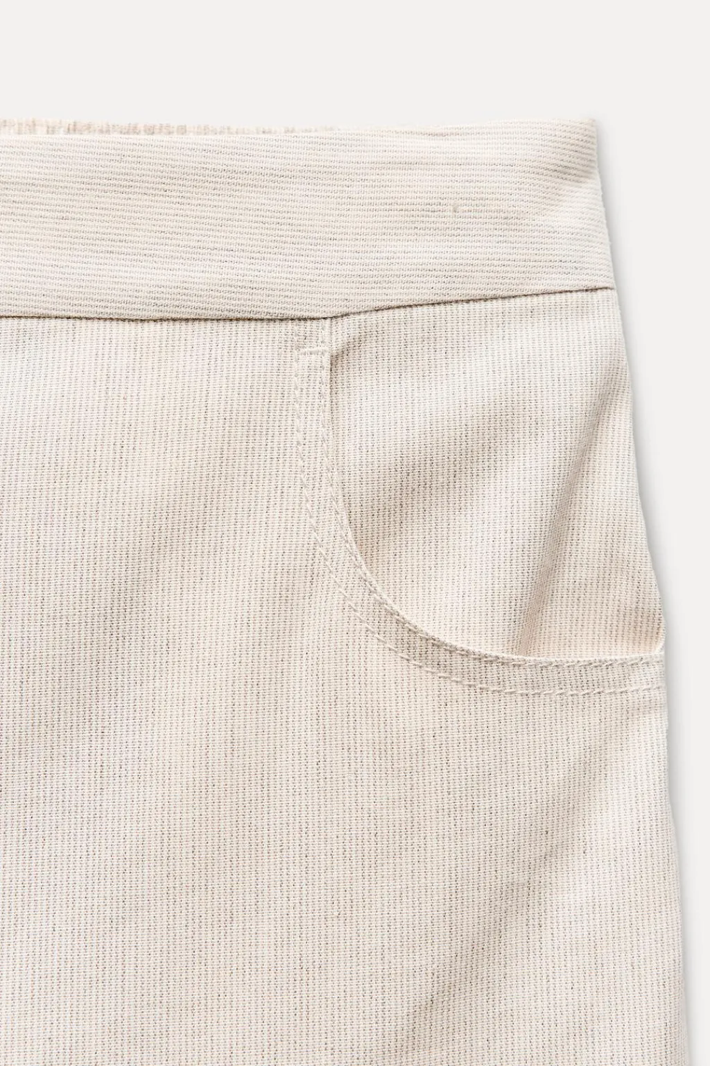 Fashion PANTALÓN ABULLONADO RAYAS ZW COLLECTION Mujer Pantalones