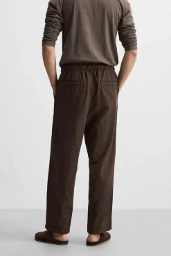 Outlet PANTALÓN ALGODÓN - LINO Hombre Pantalones