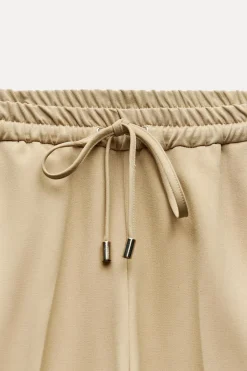 Clearance PANTALÓN ANCHO BANDA LATERAL Mujer Pantalones