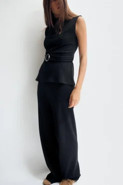 Sale PANTALÓN ANCHO CANALÉ Mujer Pantalones