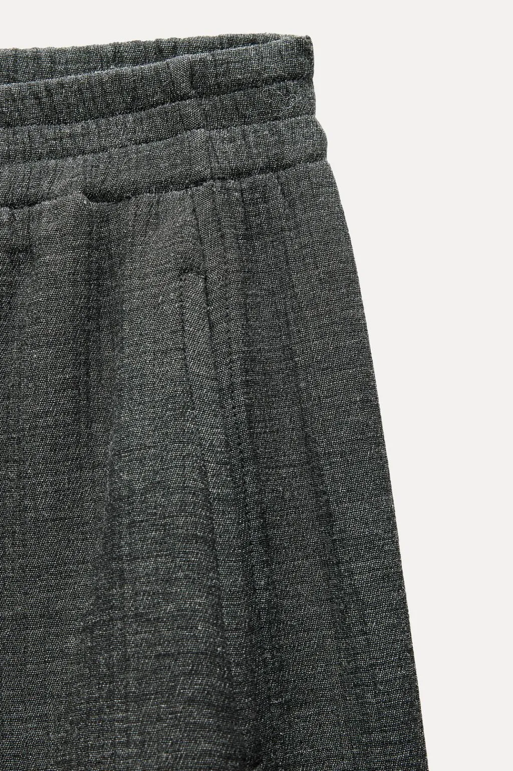 Discount PANTALÓN ANCHO CINTURA ELÁSTICA Mujer Pantalones