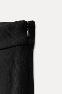 New PANTALÓN ANCHO CREPE Mujer Pantalones