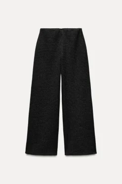 Best PANTALÓN ANCHO ESTRUCTURA Mujer Pantalones