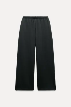 Best PANTALÓN ANCHO FELPA Mujer Pantalones|Sudaderas / Joggers