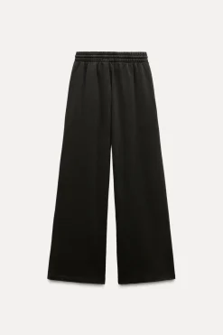 Outlet PANTALÓN ANCHO LAVADO Mujer Pantalones|Sudaderas / Joggers