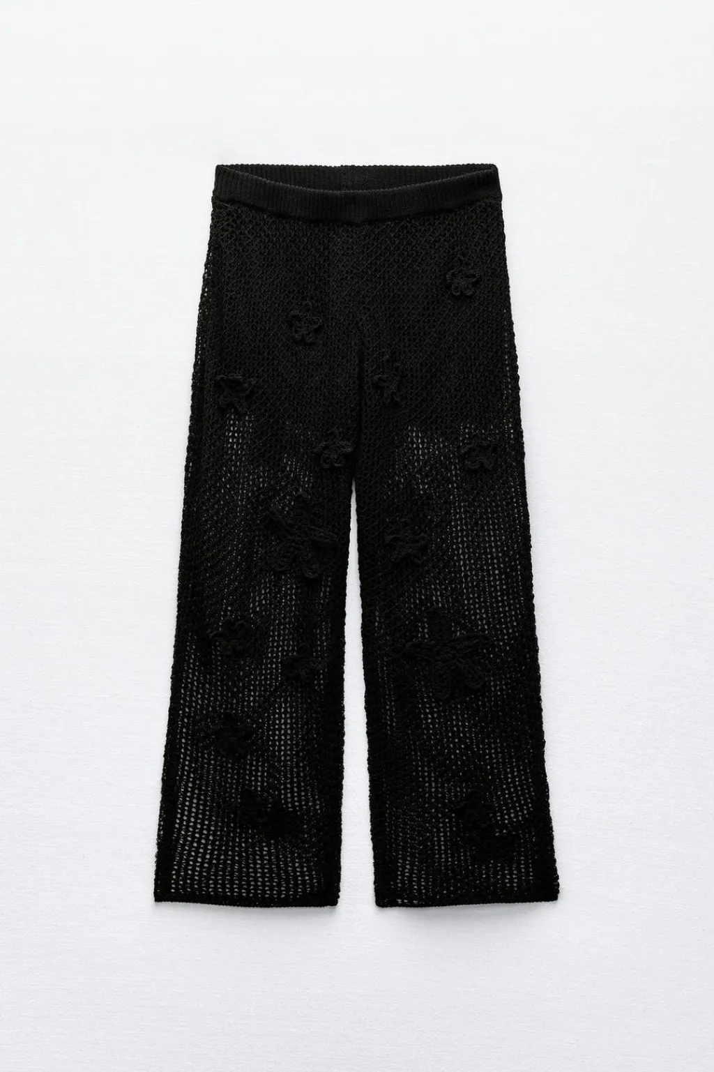Sale PANTALÓN ANCHO PUNTO Mujer Pantalones