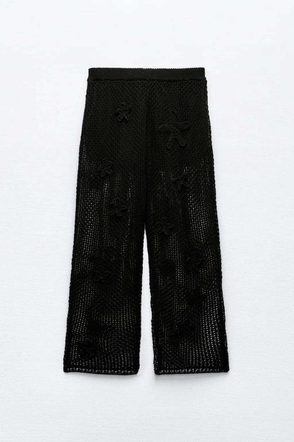 Sale PANTALÓN ANCHO PUNTO Mujer Pantalones