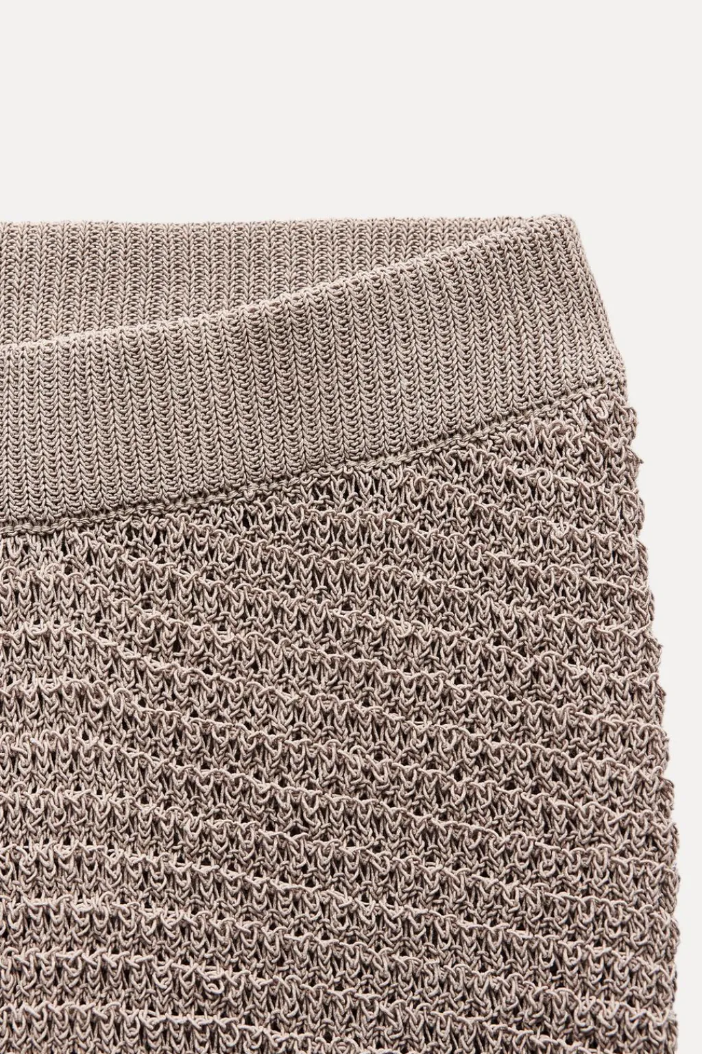 Outlet PANTALÓN ANCHO PUNTO Mujer Pantalones|Cárdigan / Jerséis