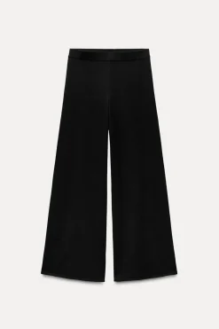 Outlet PANTALÓN ANCHO PUNTO Mujer Pantalones|Cárdigan / Jerséis