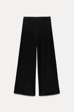 Outlet PANTALÓN ANCHO PUNTO Mujer Pantalones|Cárdigan / Jerséis