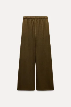 Best PANTALÓN ANCHO RÚSTICO Mujer Pantalones