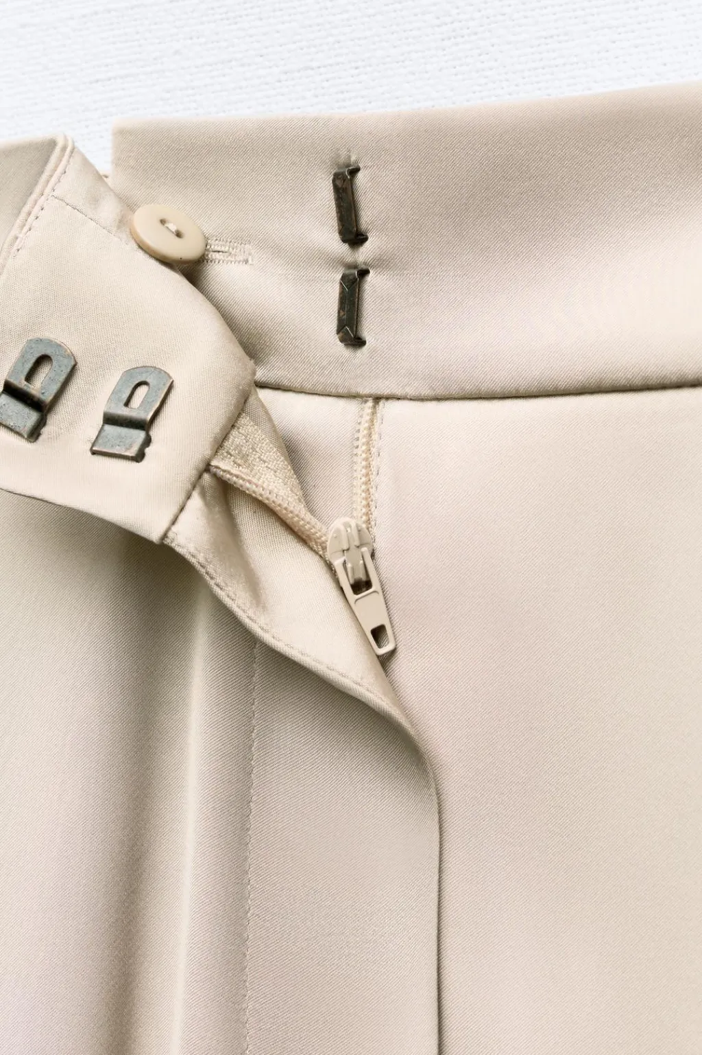 Sale PANTALÓN ANCHO SATINADO Mujer Pantalones