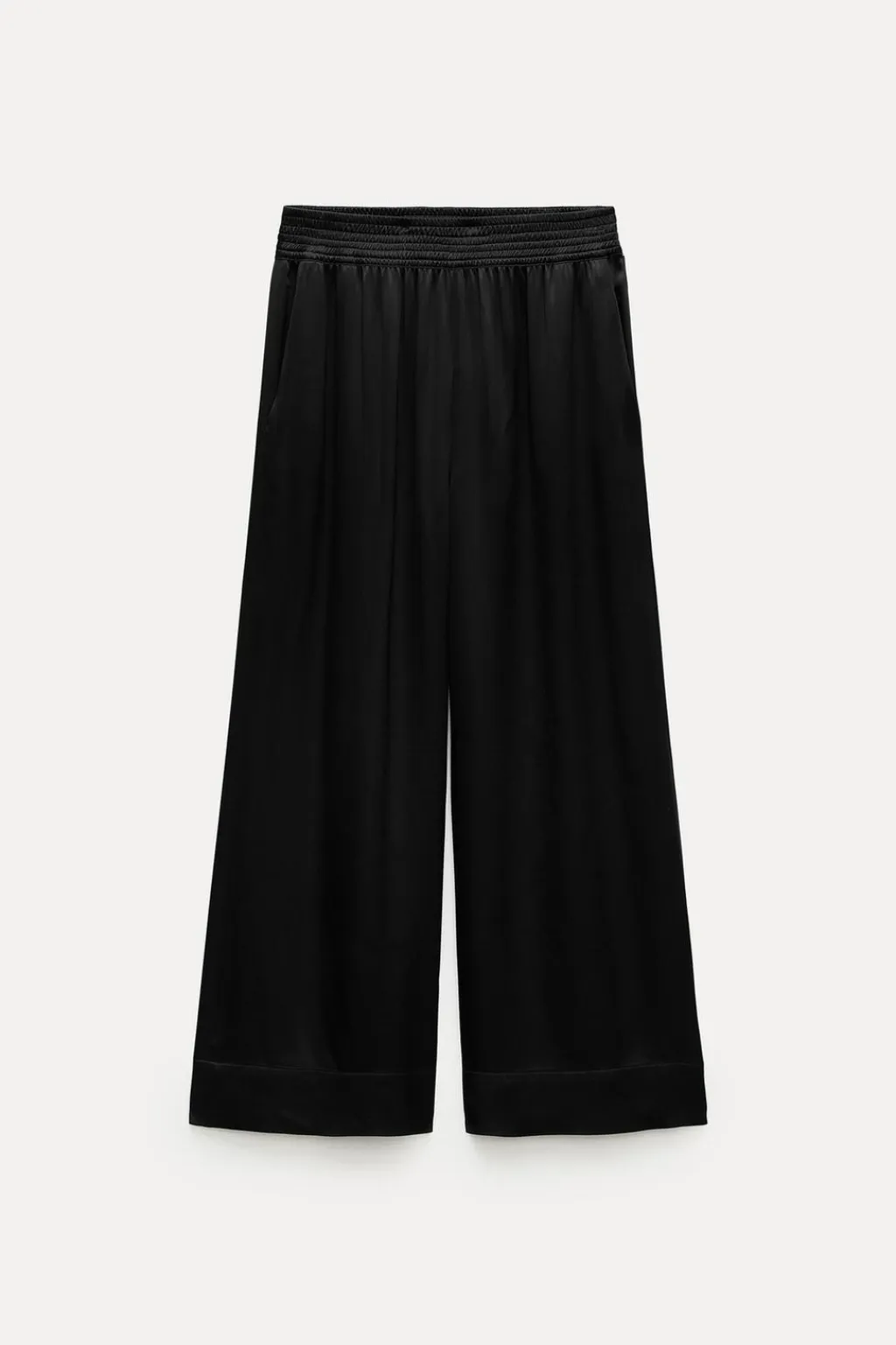 Discount PANTALÓN ANCHO SATINADO ZW COLLECTION Mujer Pantalones