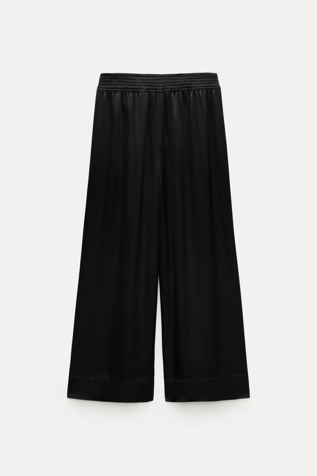 Discount PANTALÓN ANCHO SATINADO ZW COLLECTION Mujer Pantalones