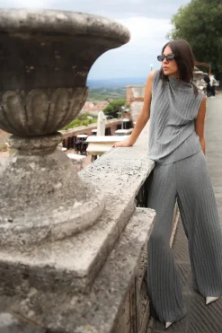 Best PANTALÓN ANCHO SOFT Mujer Pantalones