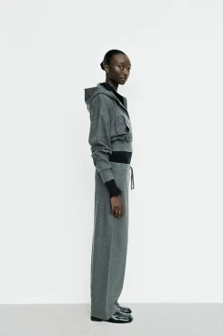 Discount PANTALÓN ANCHO SOFT Mujer Pantalones|Sudaderas / Joggers