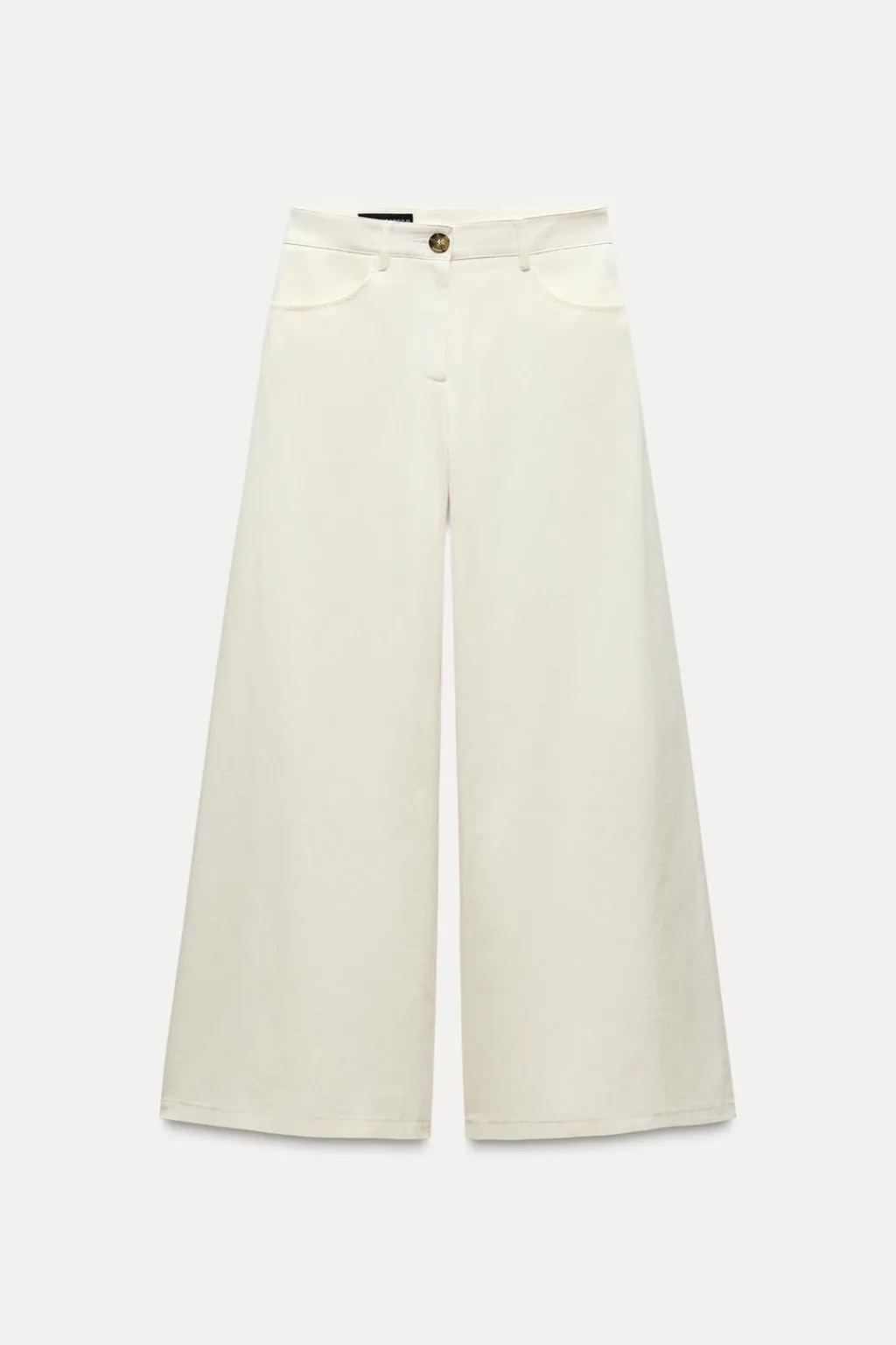 Fashion PANTALÓN ANCHO TIRO ALTO Mujer Pantalones